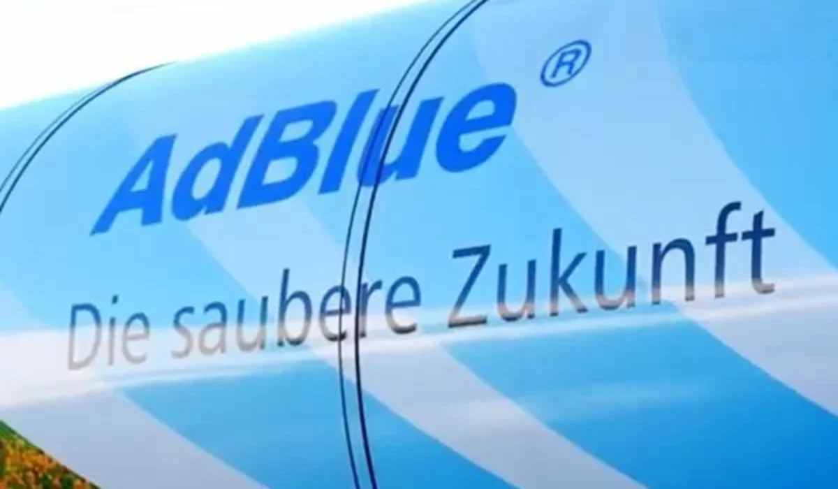 AdBlue® auf LKW-Tank